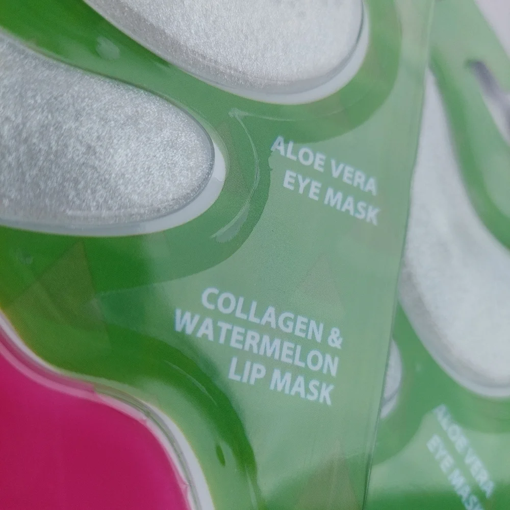 3 New B PURE HYDROGEL Eye And LIP MASK Watermelon Viral